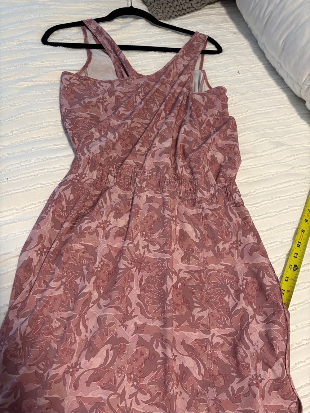 Patagonia Fleetwith Dress Floral Mauve O - Picture 10 of 11